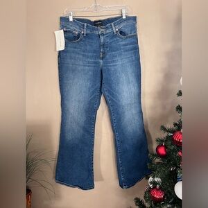 Lucky Brand Women's Straight Leg Blue Jeans